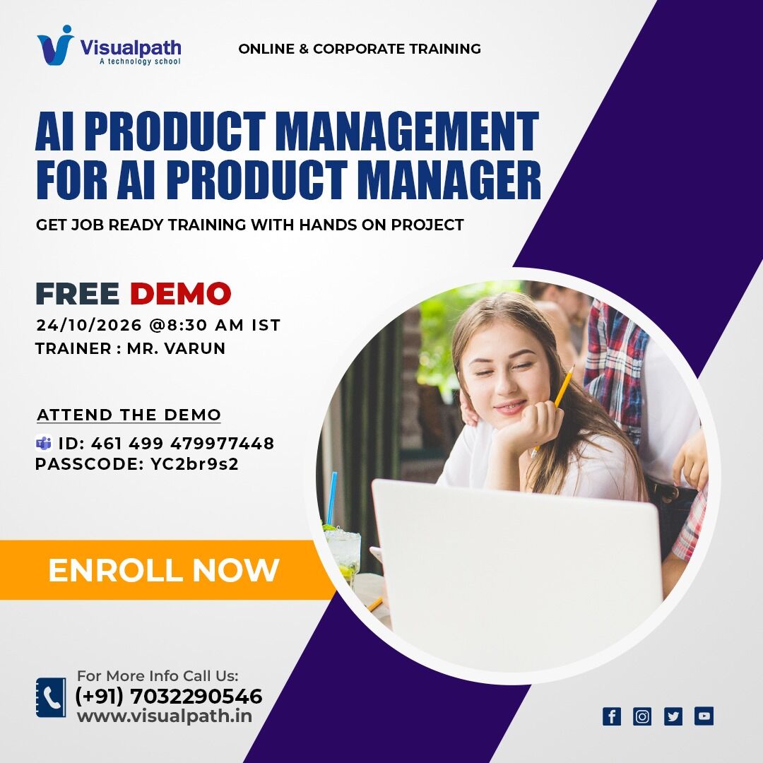 Hyderabad, Education, Generative AI Product Management Course | Online Free Demo