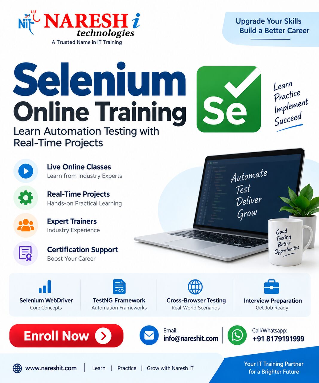 Mumbai, Education, Advanced Selenium Training