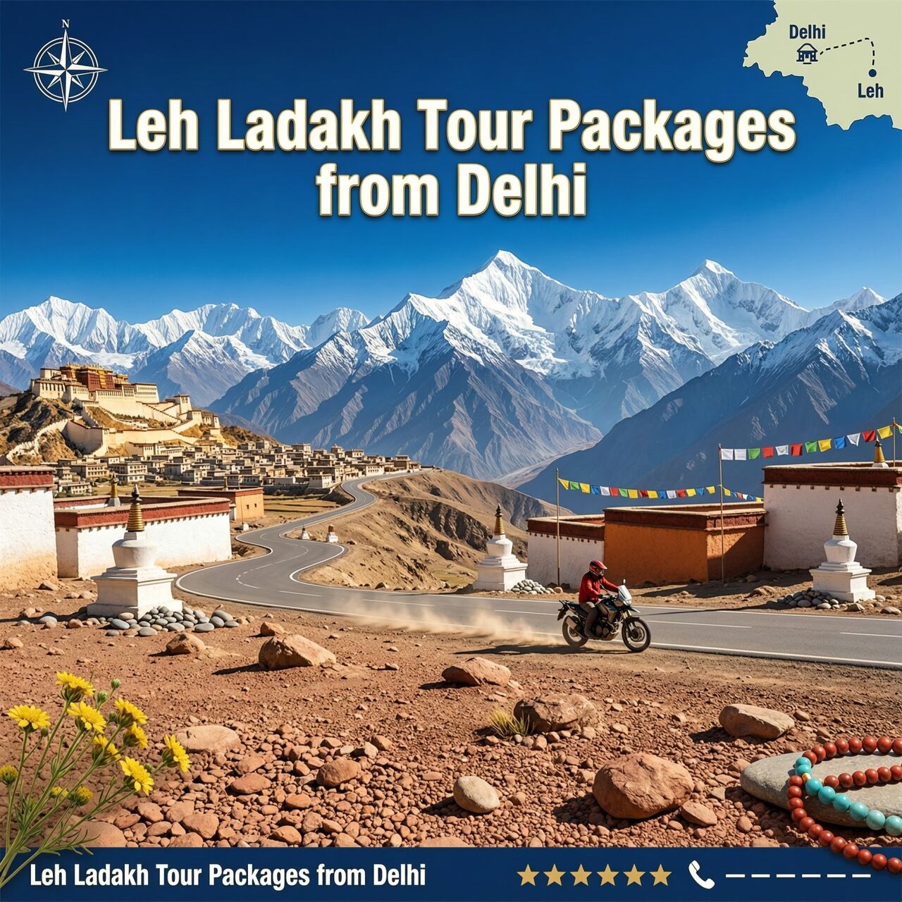 Noida, Travel, Private Cab Leh Ladakh Tour Packages From Delhi