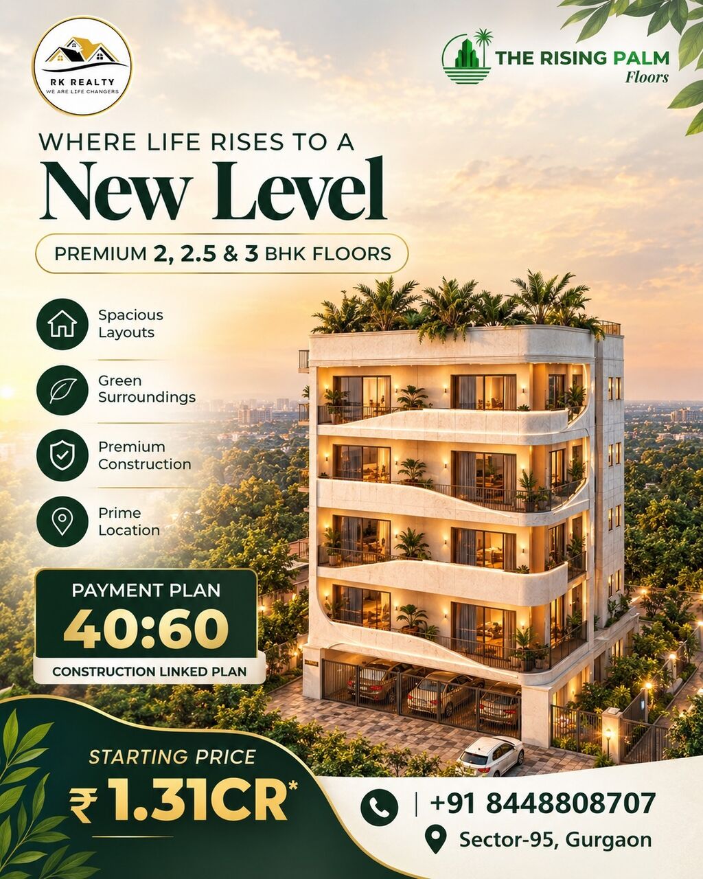 Gurugram, Apartments, Flats, Houses & Villas, Premium Flats In New Gurgaon