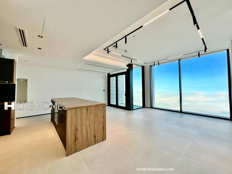 Kuwait City, Apartments, Flats, Houses & Villas, KWD 1100/month,  2 BR,  Brand New Two Master Bedroom Seaview Apartment In Kuwait City