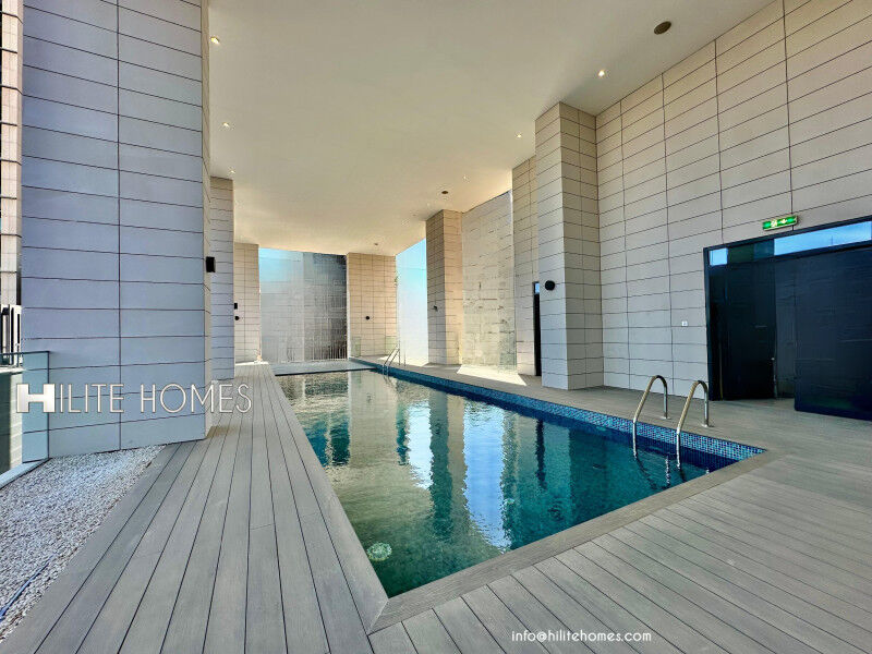 Kuwait City, Apartments, Flats, Houses & Villas, KWD 1100/month,  2 BR,  Brand New Two Master Bedroom Seaview Apartment In Kuwait City