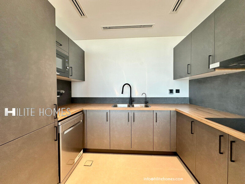Kuwait City, Apartments, Flats, Houses & Villas, KWD 1100/month,  2 BR,  Brand New Two Master Bedroom Seaview Apartment In Kuwait City