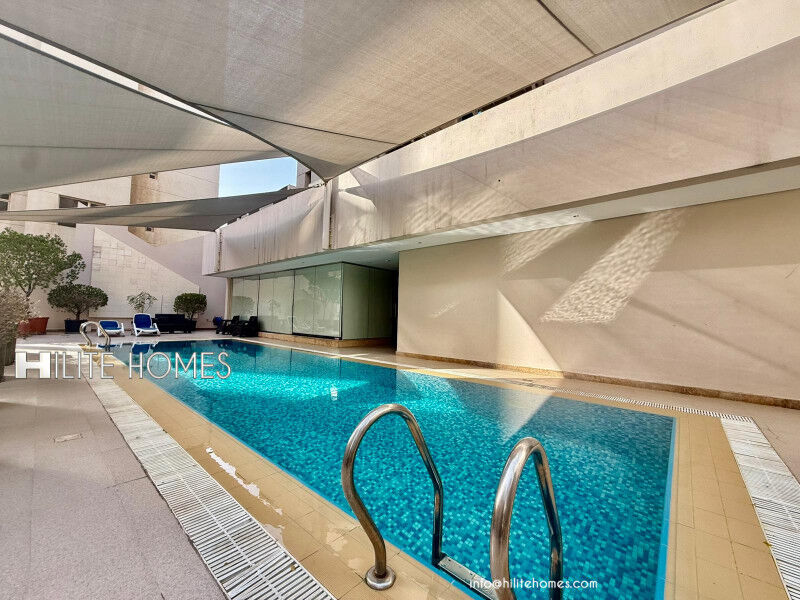 Shaab, Apartments, Flats, Houses & Villas, KWD 800/month,  3 BR,  Sea View Three Bedroom Apartment For Rent, Shaab