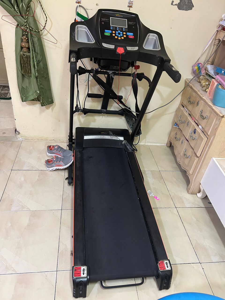 Dammam, Household Items, SAR 400,  Treadmill Lijiujia 1.7h Motor Model 5050-a Rarely Used In Good Condition Check Photos