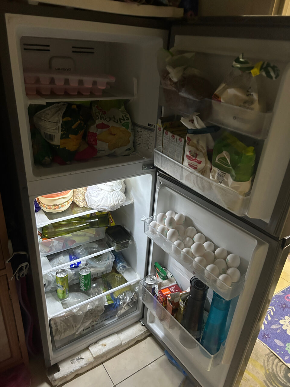 Dammam, Household Items, SAR 750,  Hisense Refrigerator 203 L Rarely Used Purchased At Extra Around Just 2 Years With Cartoon