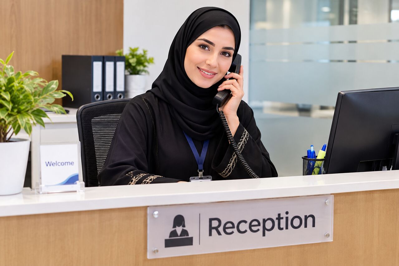 Al Jubail Al Balad, Jobs, Need Office Receptionist Cum Admin(Female)