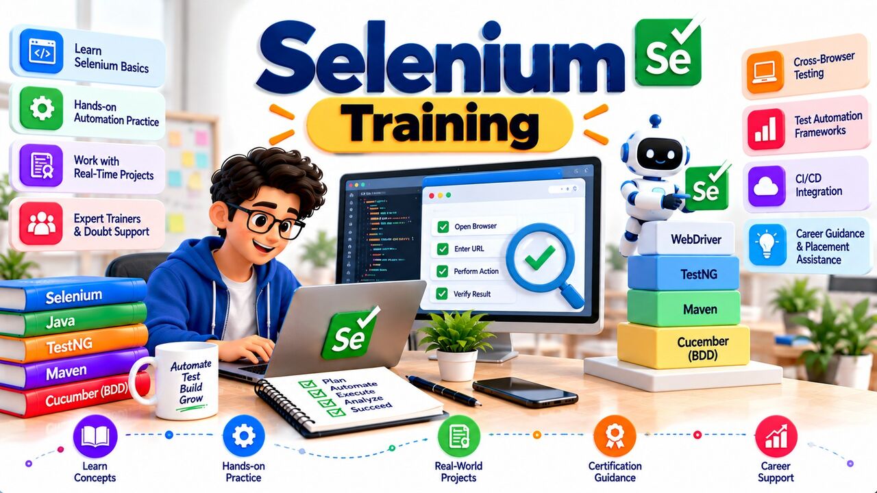 Noida, Education, Selenium Training