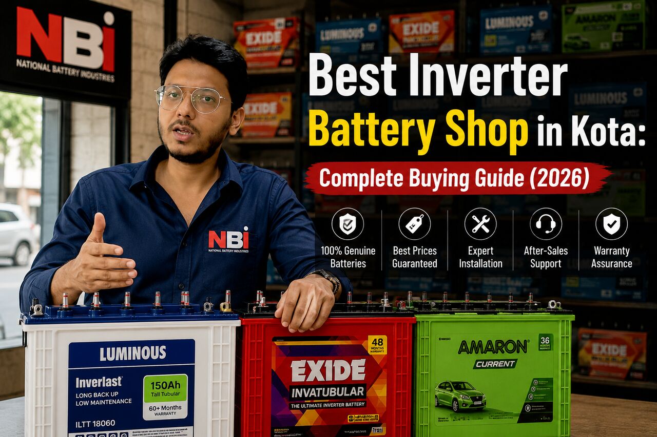 Jaipur, Auto Parts, INR 999,  National Battery - Battery Shop In Kota