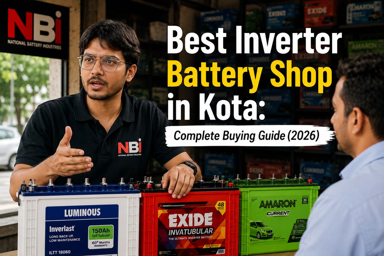 Jaipur, Auto Parts, INR 999,  National Battery - Battery Shop In Kota