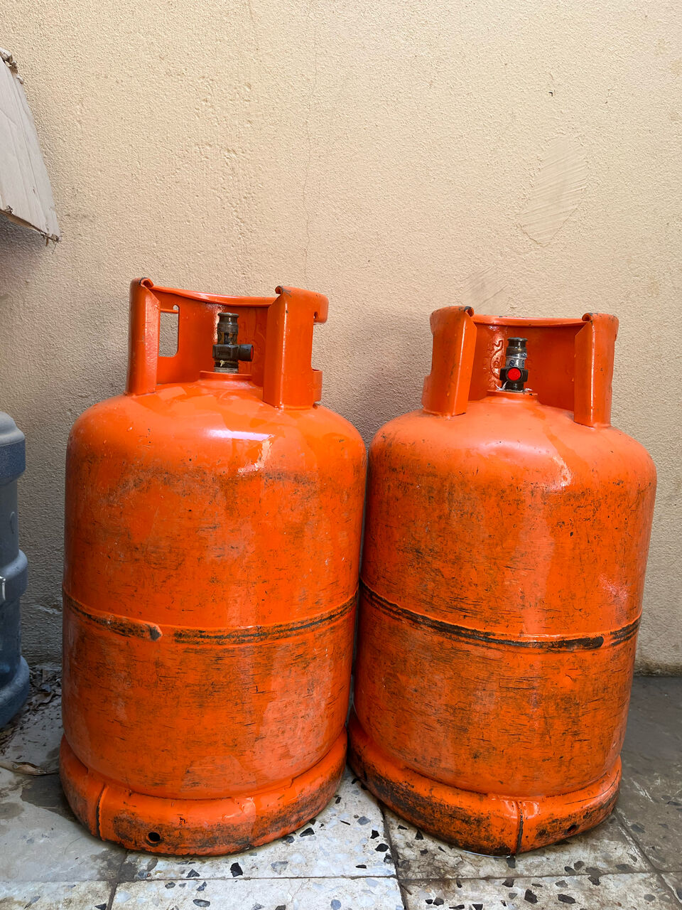 Al Iskan, Appliances, SAR 360,  2x Standard Orange Cooking Gas Cylinders / Bottles