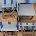 SAR 50,  Traditional Silver End Table / Side Table – Excellent Condition! ✨