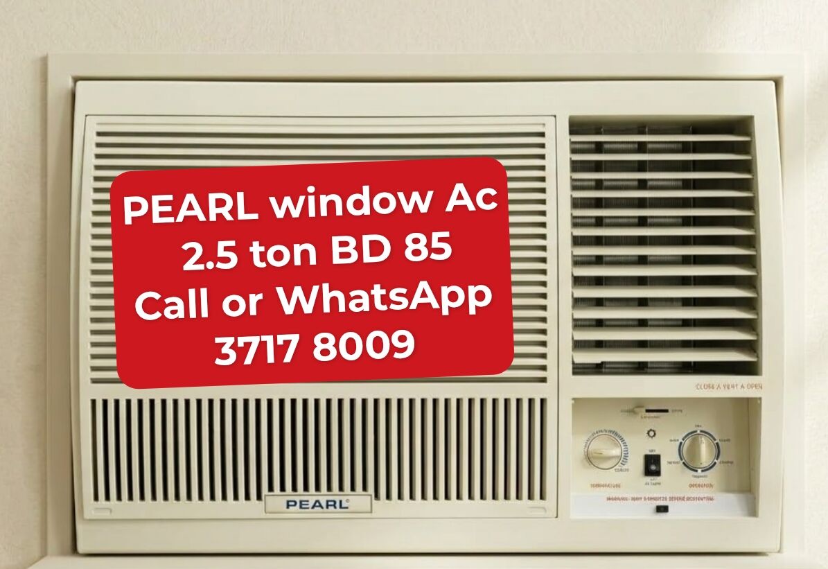 Manama, Air Conditioners, BHD 85,  @@Pearl Window Ac 2.5 Ton In Good Condition For Sale With Delivery And Fixing