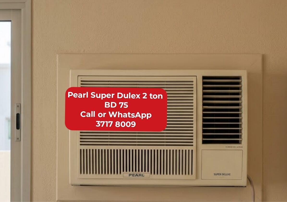 Manama, Air Conditioners, BHD 75,  @@Pearl Window Ac2 Ton In Good Condition For Sale With Delivery And Fixing