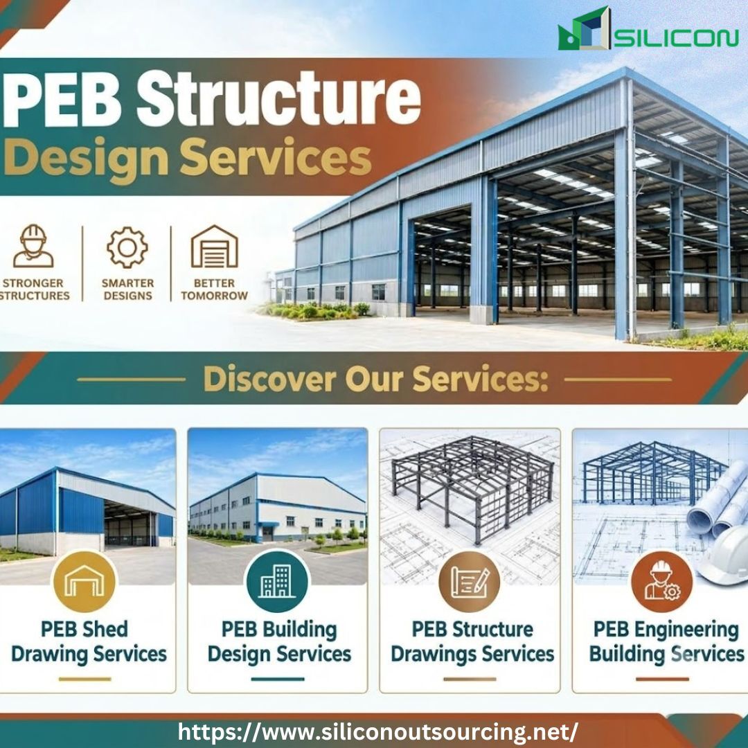 London, Real Estate, PEB Structure Design Services For Precise And Efficient CAD Drawings