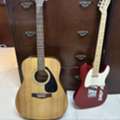 SAR 1000,  Fender Electric Guitar, Yamaha Acoustic Guitar And Roland Cube