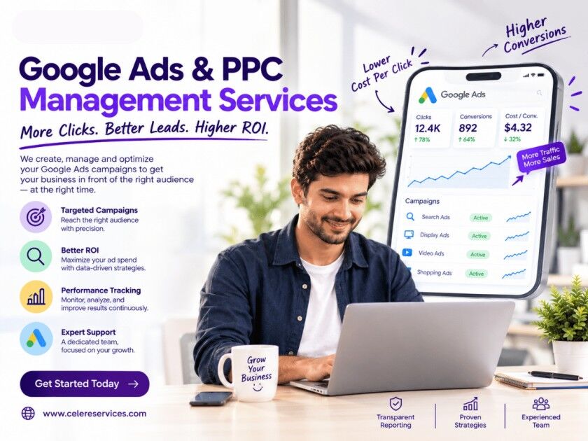 New Delhi, Marketing, Google Ads Services: Turn Every Click Into A Business Opportunity