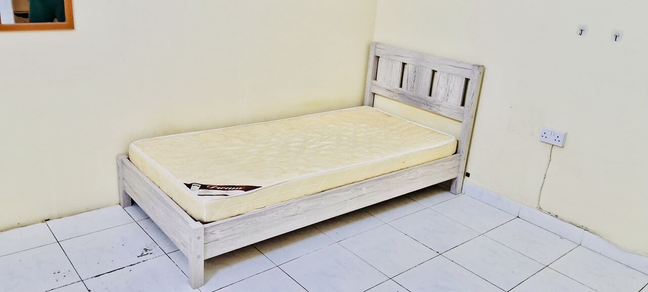 Adliya, Household Items, BHD 40,  Newly Single Wooden Bed Along With Matress