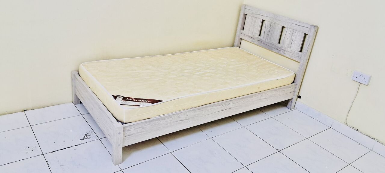 Adliya, Household Items, BHD 40,  Newly Single Wooden Bed Along With Matress