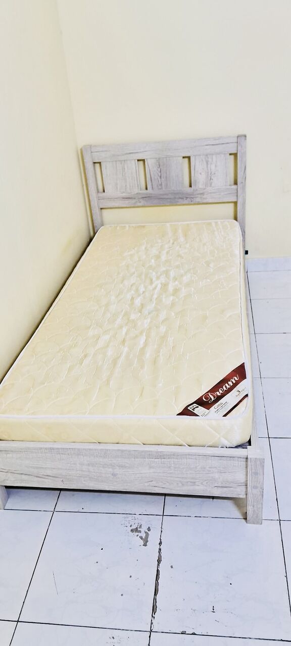Adliya, Household Items, BHD 40,  Newly Single Wooden Bed Along With Matress