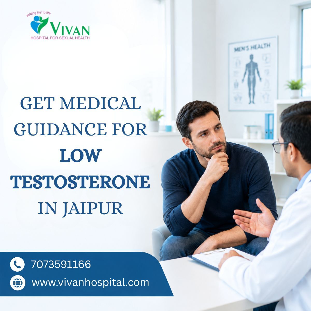 Jaipur, Health, Get Medical Guidance For Low Testosterone In Jaipur