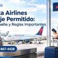 Delta Airlines: Requisitos Para El Equipaje De Mano Y Facturado