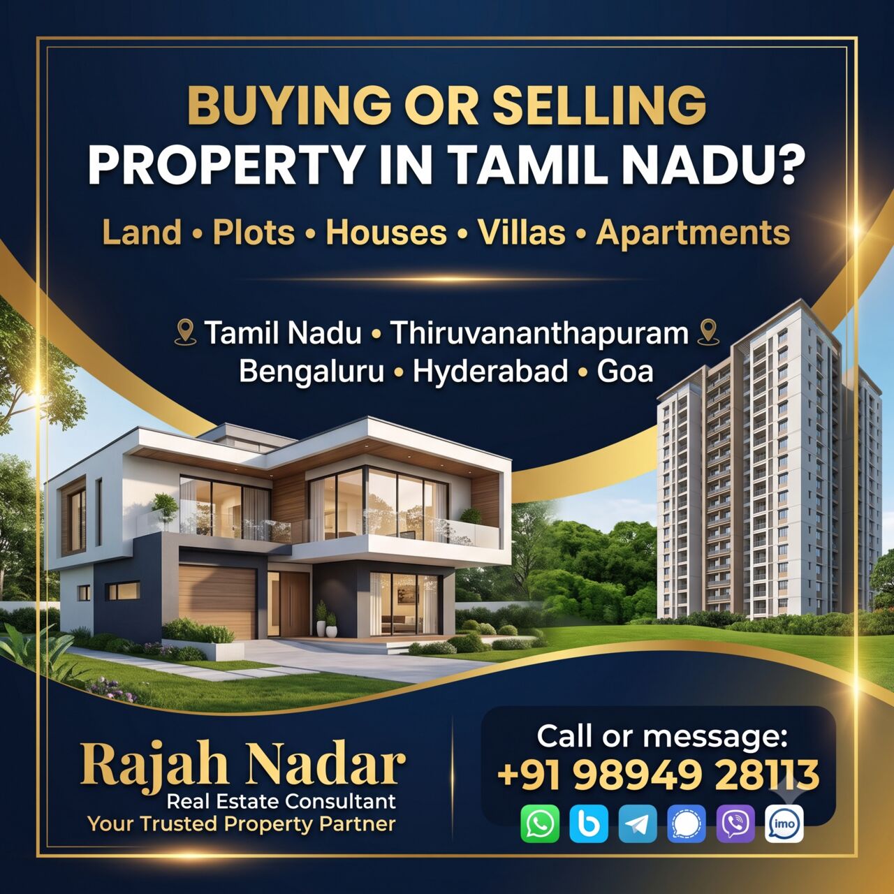Dubai, Real Estate, Buying Or Selling Property In Tamil Nadu?
