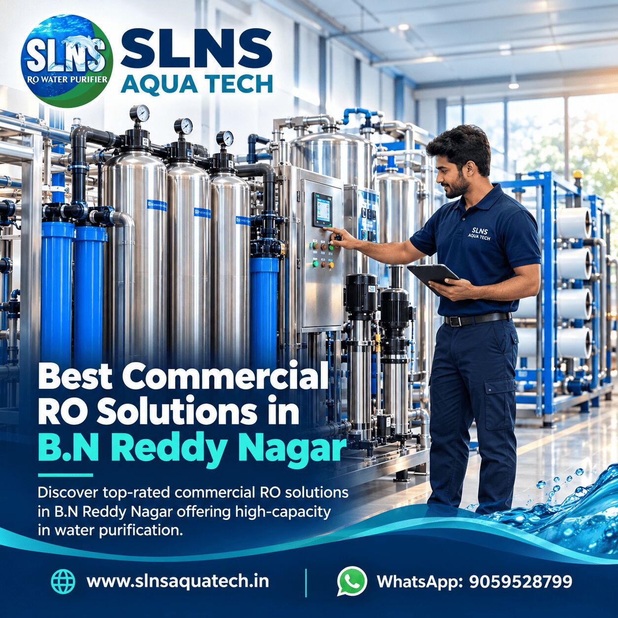Mumbai, Household, Best Commercial RO Solutions In B.N Reddy Nagar