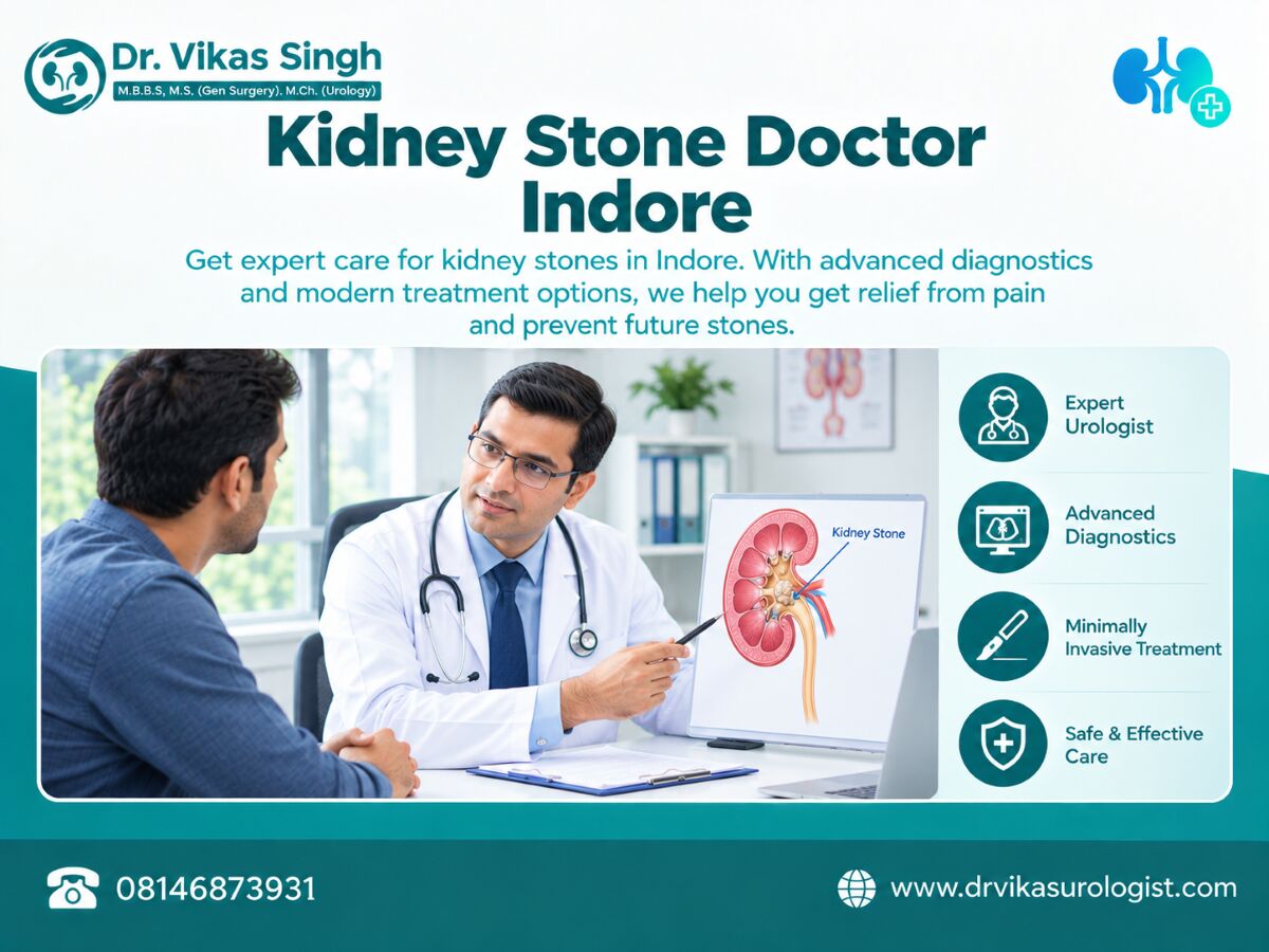 Indore, Health, Kidney Stones With Reduced Function But No Severe Pain