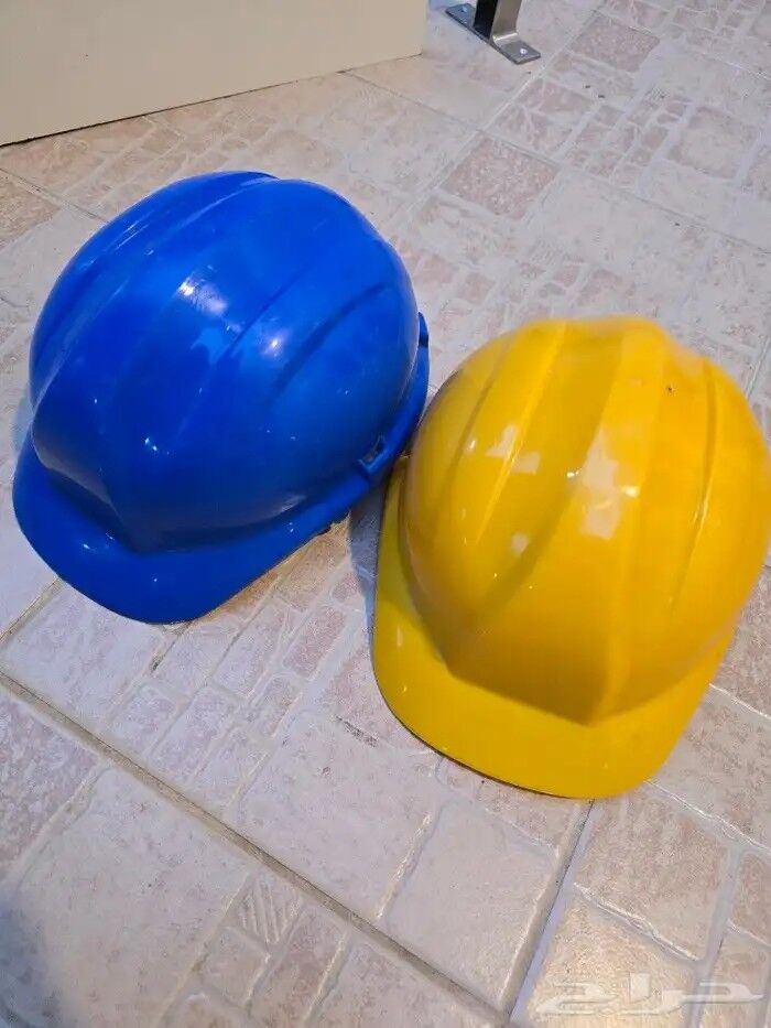 Riyadh, Tools, SAR 1,  2 Safety Helmets (Hard Hats) &ndash; Blue And Yellow
