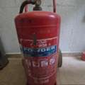 SAR 1,  50 Kg Dry Powder Fire Extinguisher On Trolley &ndash; HEBA, Saudi Made