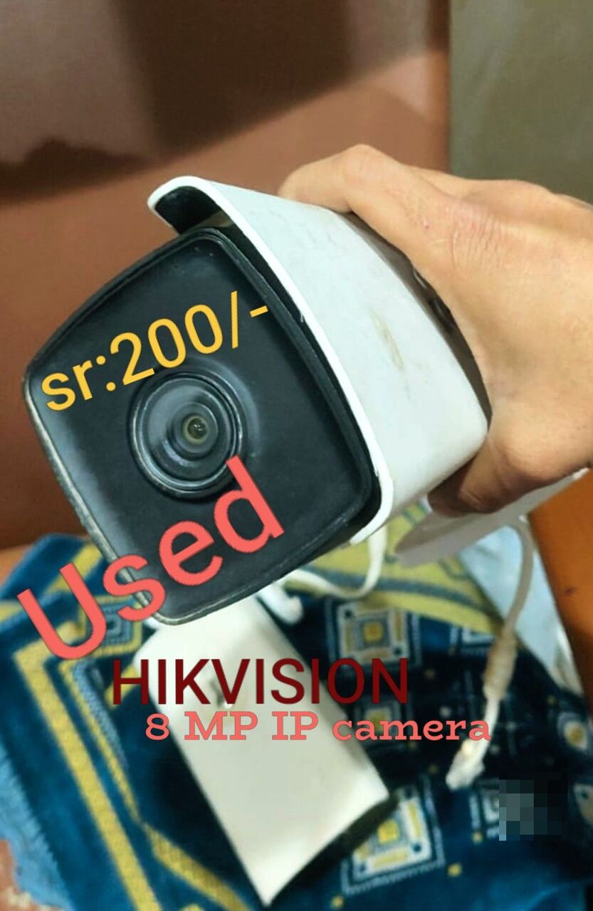 Jeddah, Electronics, SAR 200,  HIKVISION 8MP IP OUTDOOR CAMERA
