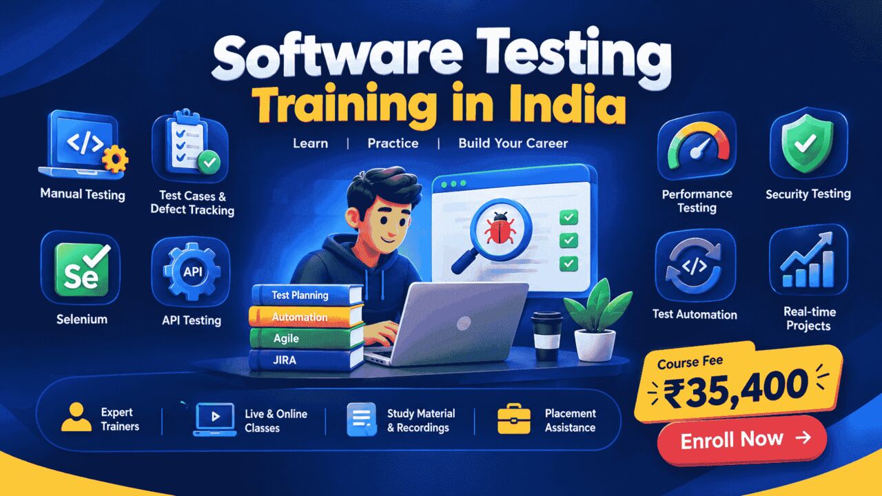 Noida, Education, Best Software Testing Training