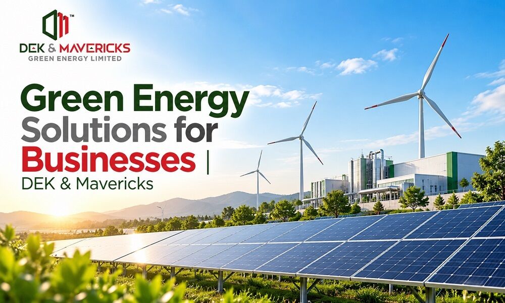 Ahmedabad, Heavy Equipment, Green Energy Solutions For Businesses | DEK & Mavericks