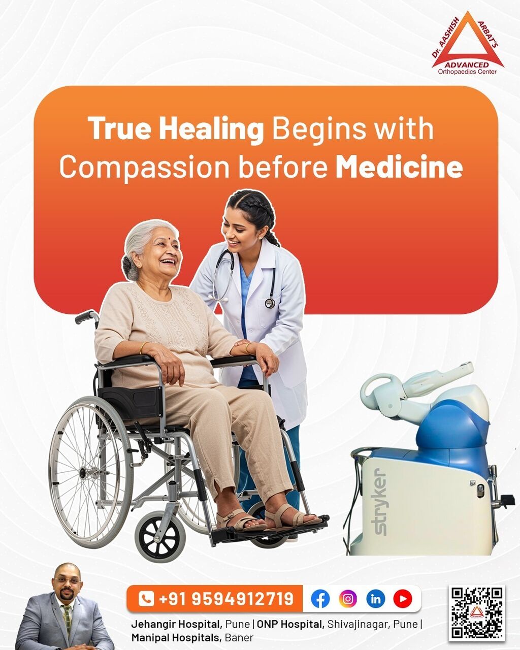 Mumbai, Health, Best Orthopedic Trauma Center In Pune Maharashtra India - Dr. Aashish Arbat