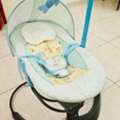 SAR 599,  Used- Jumbo Baby Nursery Pack - IKEA Crib, Electric Swing, Walker & More