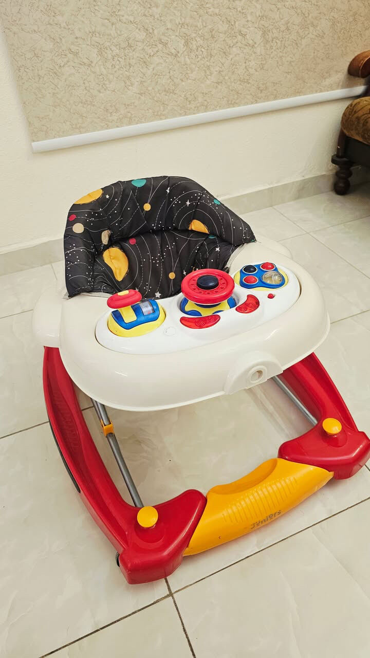 Al Safa, Baby & Kid Stuff, SAR 599,  Used- Jumbo Baby Nursery Pack - IKEA Crib, Electric Swing, Walker & More