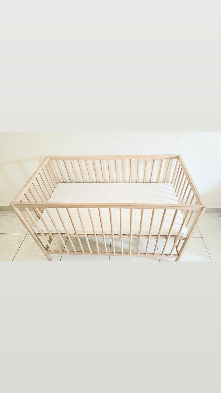 Al Safa, Baby & Kid Stuff, SAR 599,  Used- Jumbo Baby Nursery Pack - IKEA Crib, Electric Swing, Walker & More
