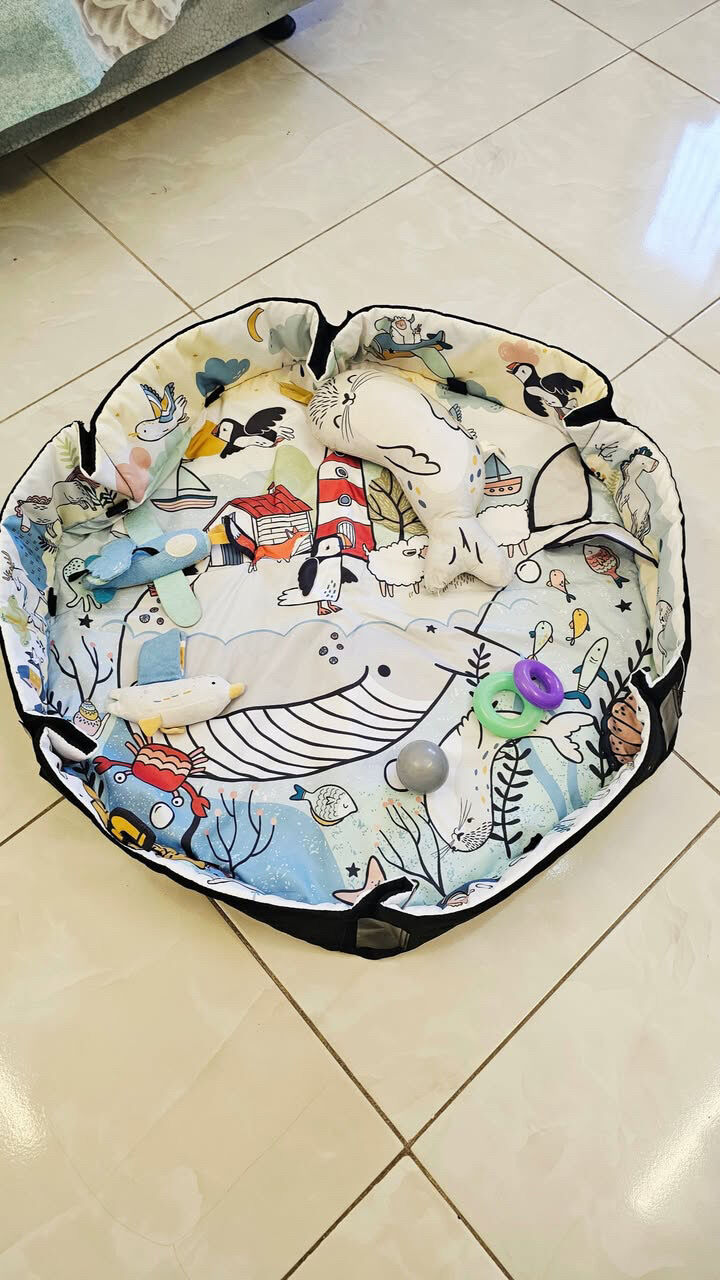 Al Safa, Baby & Kid Stuff, SAR 599,  Used- Jumbo Baby Nursery Pack - IKEA Crib, Electric Swing, Walker & More