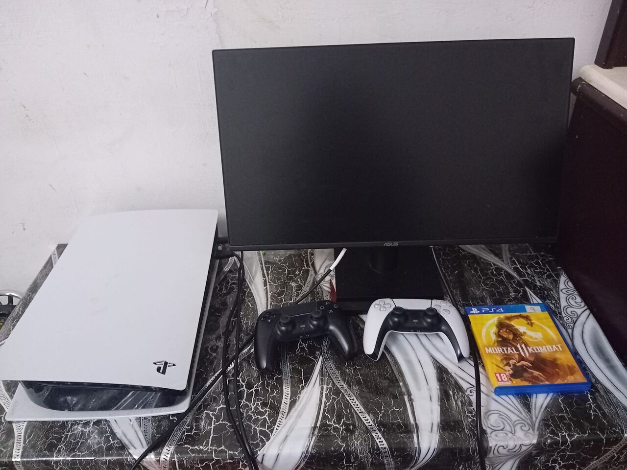 Manama, Electronics, BHD 230,  Ps5 Used With Monitor And Two Controllers