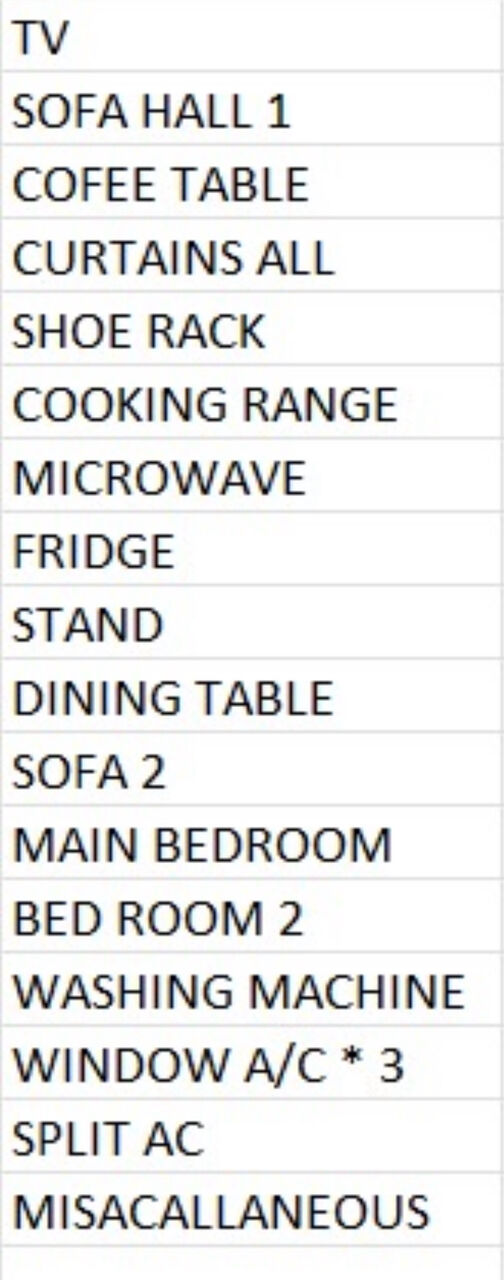 Khobar, Furniture, SAR 14500,  COMPLETE HOUSEHOLD Furniture + Kitchen