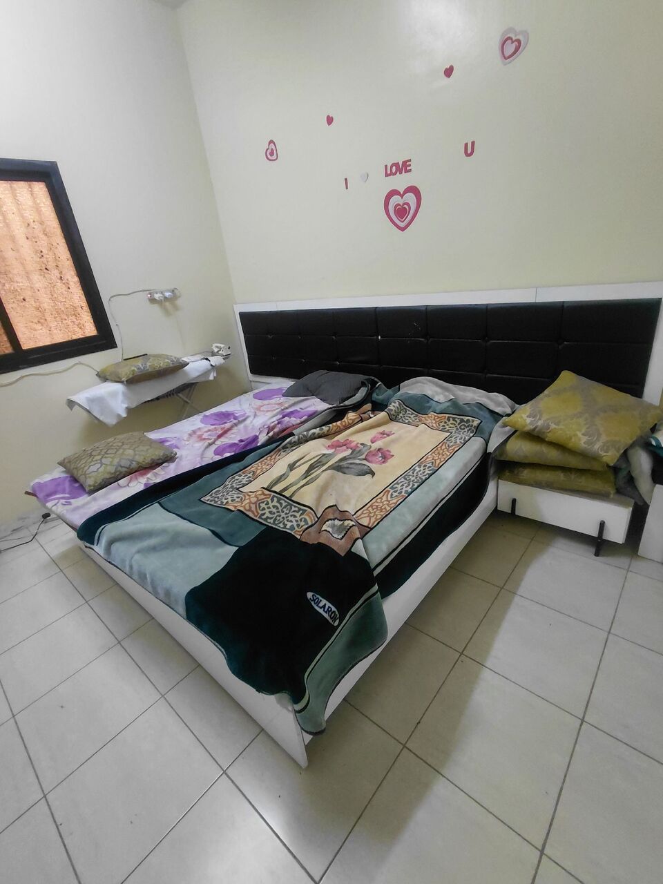 Jubail, Household Items, SAR 300,  Queen Size Bed Wardrobe Dressing Table