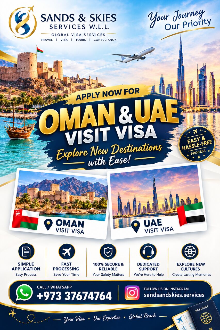Muscat, Marketing, YOUR TRUSTED PARTNER FOR VISA ASSISTANCE