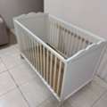 SAR 300,  Baby Crib . IKEA HENSVIK Cot / Baby Crib, An Elegant And Classic White Wooden Crib
