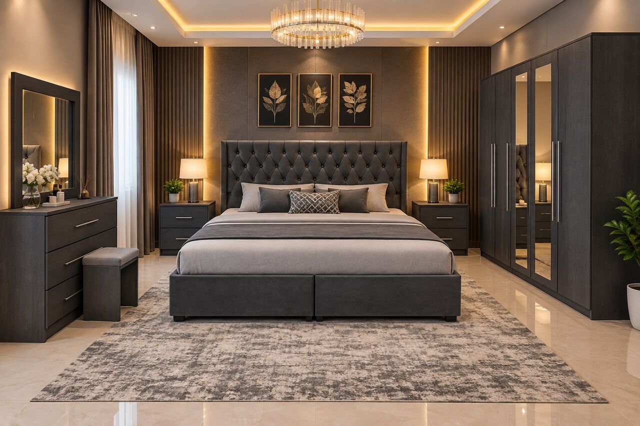 Jeddah, Furniture, SAR 5,  New Bedroom Set Available In Low Price