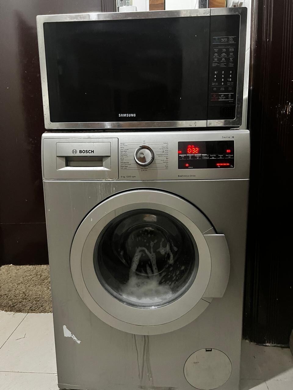 Riyadh, Appliances, SAR 700,  Washing Machine Samsung Microwave