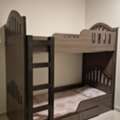 SAR 700,  Newly Bought Wooden Bunk Bed With Matteress Storage &ndash;