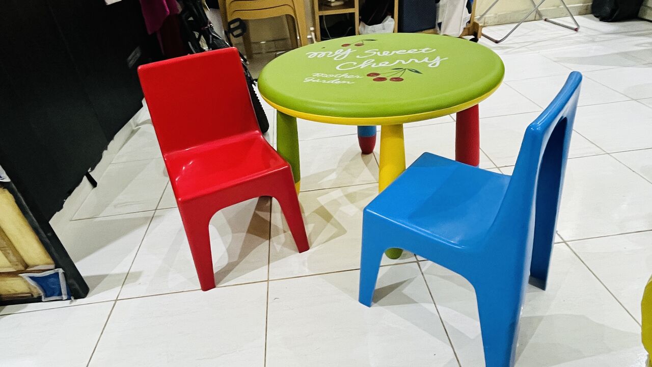 Jubail, Baby & Kid Stuff, SAR 250,  Kids Study Table With 2 Chairs