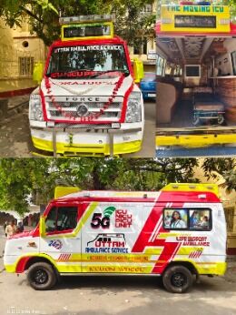 Kolkata, Medical, Dependable Hospital Journey With ICU Ambulance In Uluberia