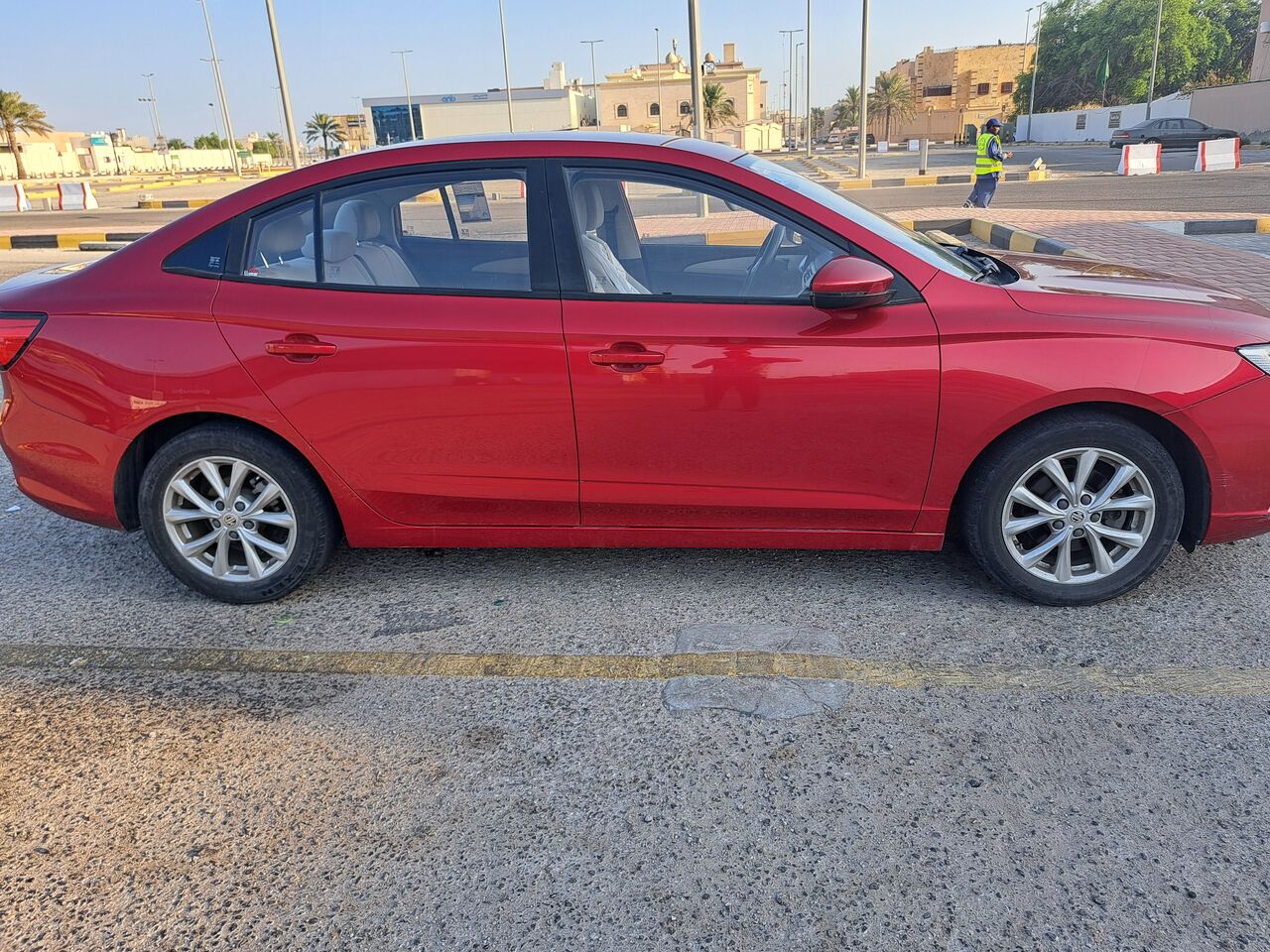 Dammam, Vehicles, Cars & Trucks , SAR 27000,  MG 5 &ndash; 2021 Model | Red | Excellent Condition,  2021,  Automatic,  125000 KM,